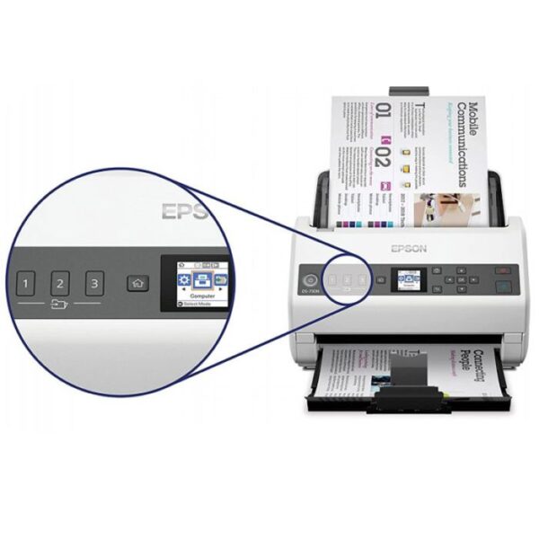 Scanner EPSON WorkForce DS-730N A4 Recto-verso Réseau – Image 5