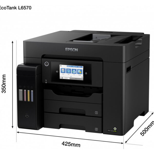 Imprimante à réservoir intégré 4en1 couleur Epson ECOTANK L6570 Wifi – Image 3