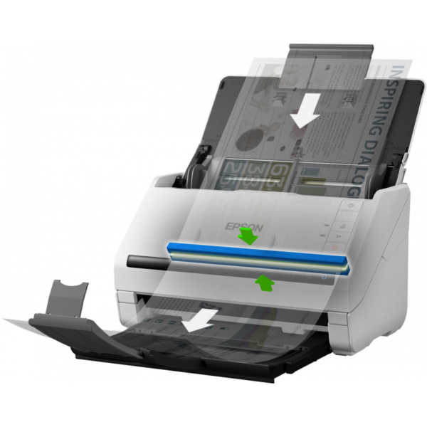 Scanner à Défilement EPSON WorkForce DS-770II A4 Recto-Verso – Image 2