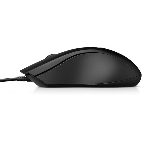 Souris filaire HP 100 USB - Couleur Noir – Image 3